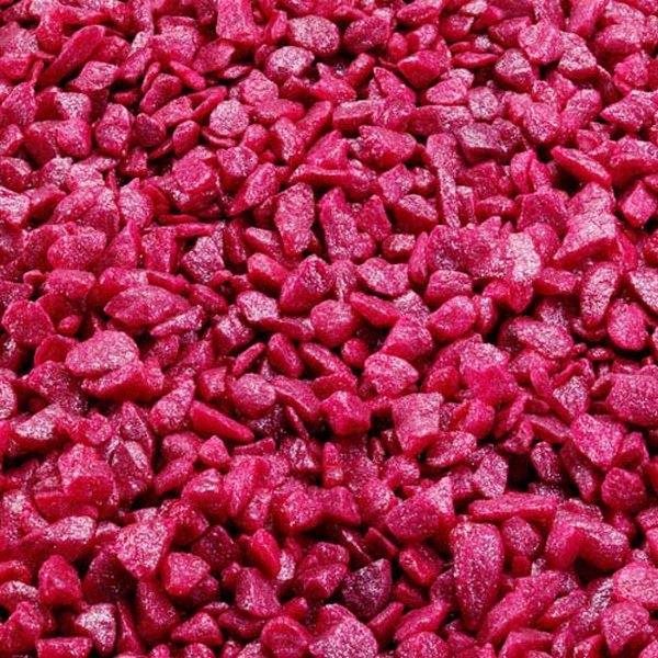 Ebi Aqua Della Glamour Stone Bright Raspberry 6-9 mm 2 kg Piesok do...