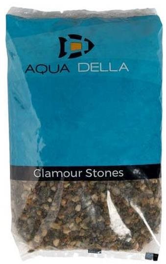 Ebi Aqua Della Aquarium Gravel dark coarse 3-6 mm 2 kg Piesok do...