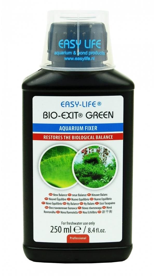 Easy Life Bio-Exit Green 250 ml Starostlivosť o akváriovú vodu