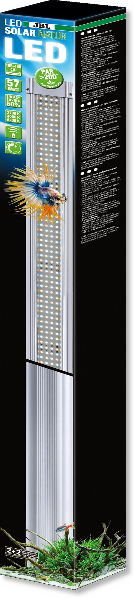 JBL LED Solar Natur 57 W 1047 mm Osvetlenie do akvária