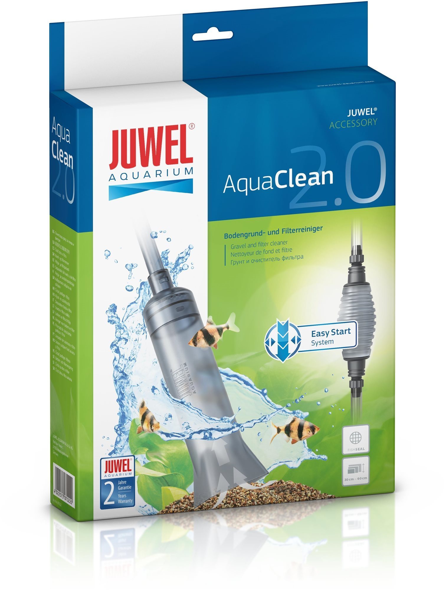 Juwel Aqua Clean 2 odkaľovač dna a filtra Odkaľovač do akvária