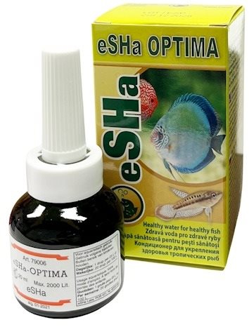 eSHa prípravok Optima 20 ml Starostlivosť o akváriovú vodu
