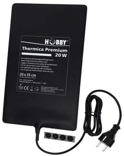 Hobby Thermica premium 20 W 20 × 35 cm Ohrievač do terária