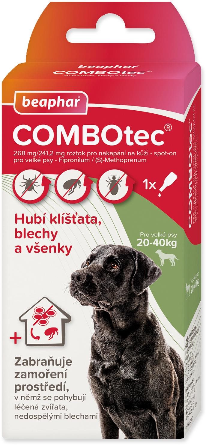 Beaphar Spot on Combotec pre psov L 20 – 40 kg Antiparazitná pipeta