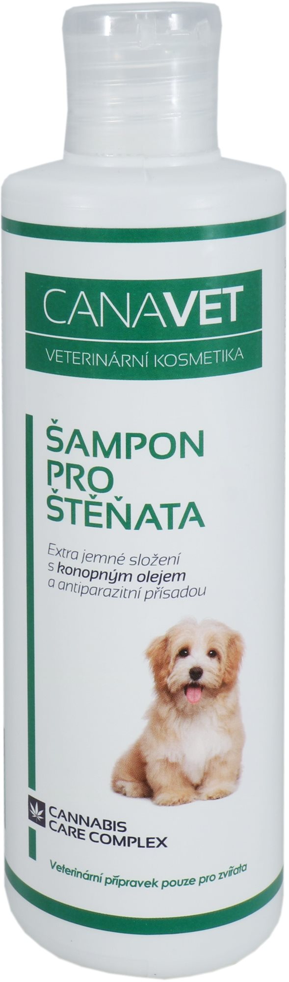 Canavet šampón pre šteňatá s antiparazitnou prísadou 250 ml...