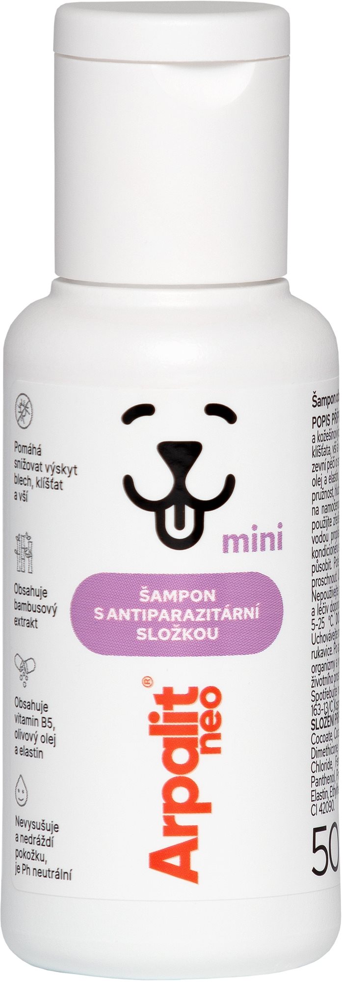 Arpalit Neo šampón antiparazitný 50 ml Antiparazitný šampón