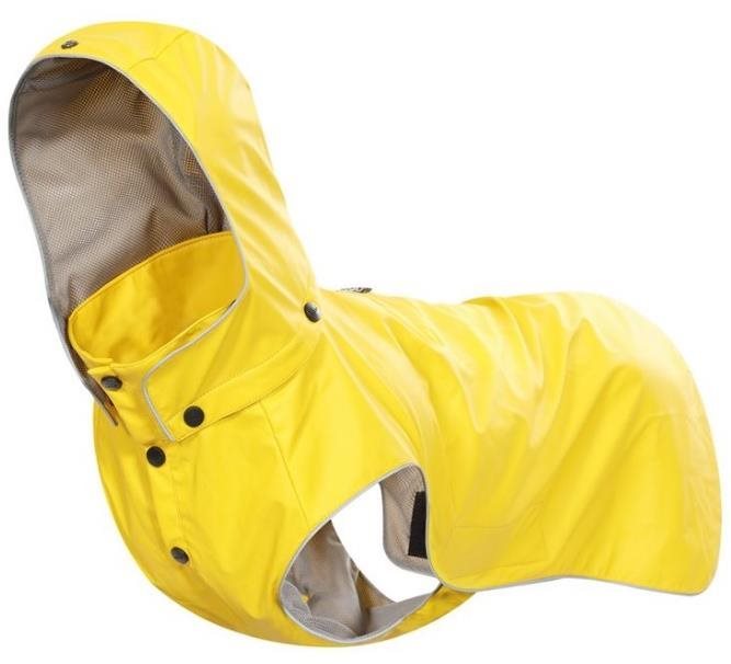 Rukka Stream Raincoat pláštenka žltá 75 Pršiplášť pre psa