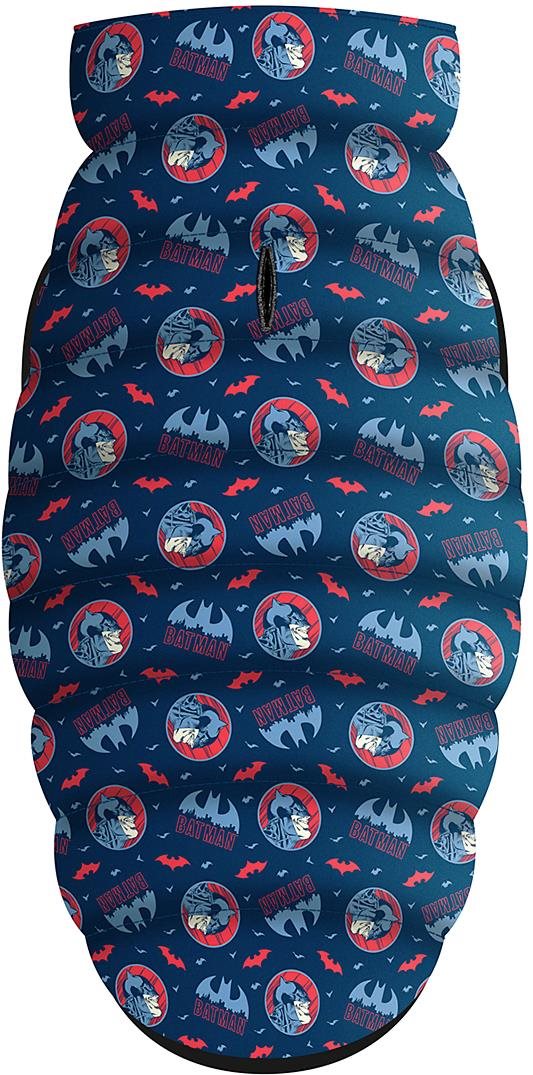 WAUDOG bunda DC Batman modro-červená M 40 Oblečenie pre psov