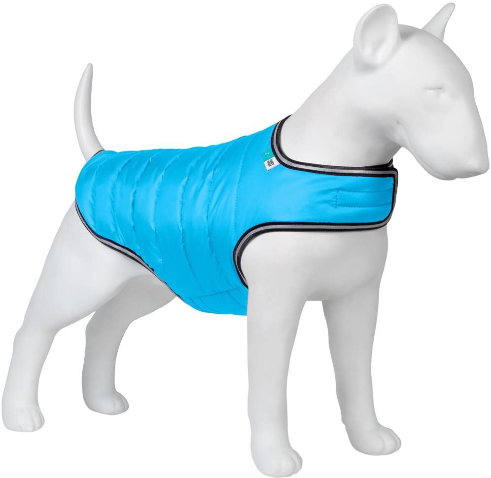 AiryVest Coat, oblečok pre psy modrý M Oblečenie pre psov