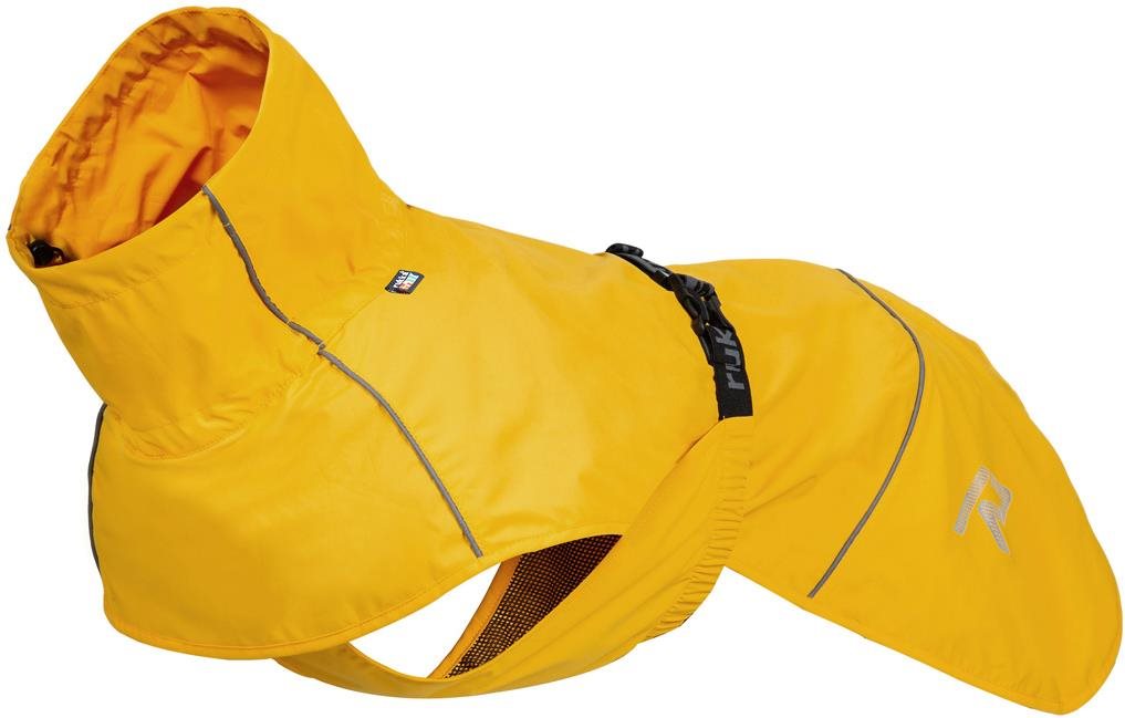 Rukka Hayton Eco Raincoat Pršiplášť žltý 65 Pršiplášť pre psa