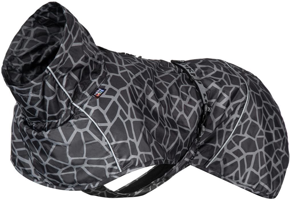 Rukka Hayton Warm Raincoat Pršiplášť čierny 65 Pršiplášť pre psa