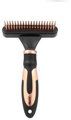 Ebi Noir Detangling Rake 39 zubov 11 × 6,5 cm Hrebeň na psa