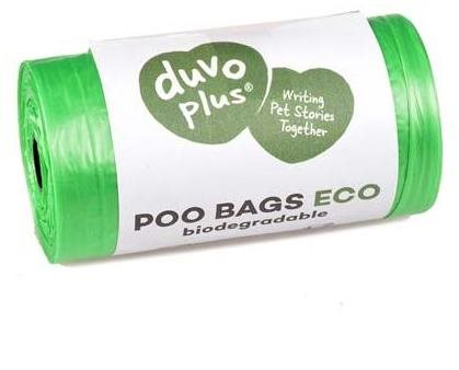 DUVO+ Vrecká na exkrementy biologicky rozložiteľné 1 × 20 ks Vrecká...