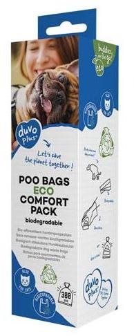 DUVO+ Vrecká na exkrementy biologicky rozložiteľné 300 ks Vrecká na...