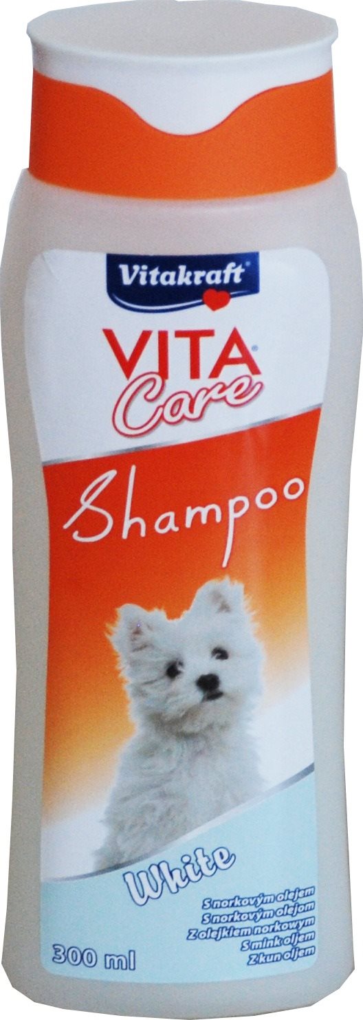 Vitakraft Vita care šampón, biele rasy 300 ml Šampón pre psov