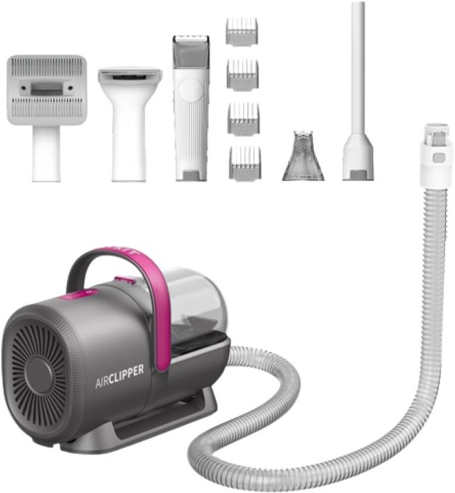 Petkit AirClipper Sada s vysávačom pre starostlivosť o srsť...