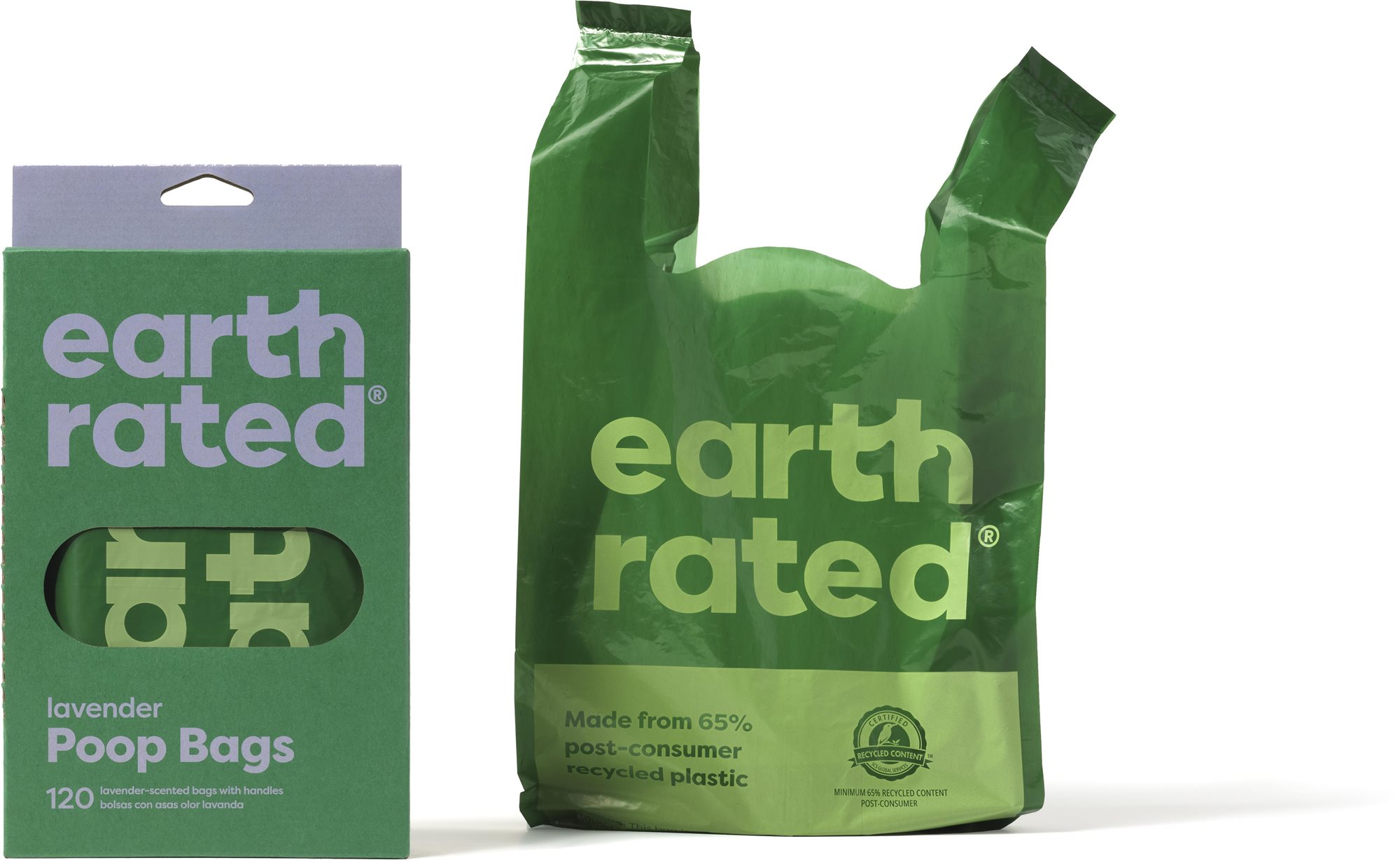 Earth Rated Vrecká na psie exkrementy s ušami s vôňou 120 ks box...