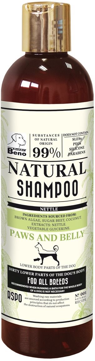 Super Beno Prírodný šampón na umývanie labiek a bruška 300 ml...