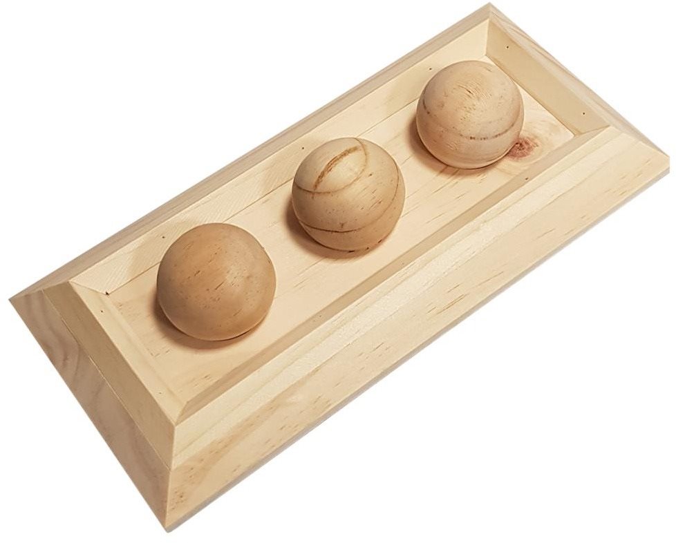 DUVO+ Drevené puzzle na pochúťky FAY 28 × 13 × 6 cm Hračka pre...