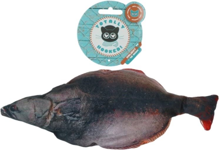 Holland Animal Care Totally Hooked Halibut S 20 cm Hračka pre mačky