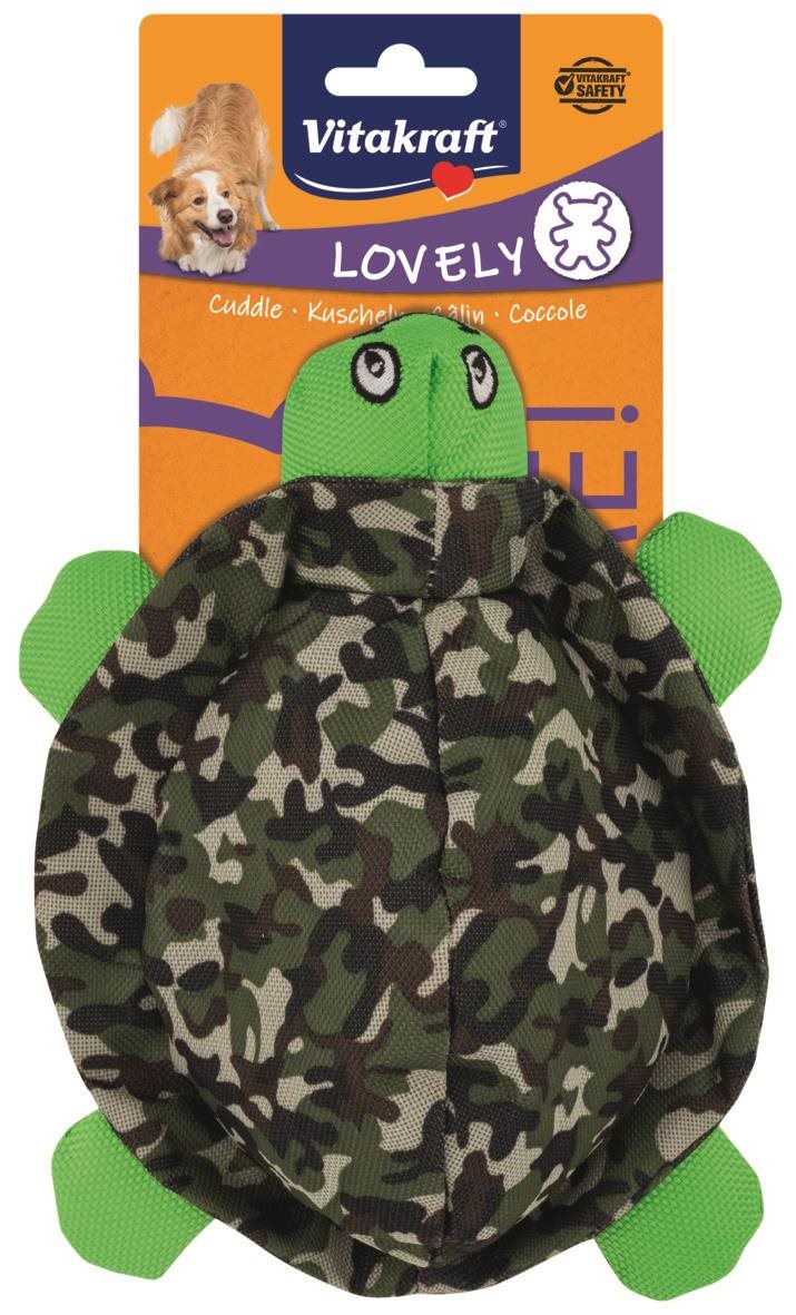Vitakraft Hračka korytnačka nylon maskáč 20 cm Hračka pre psov