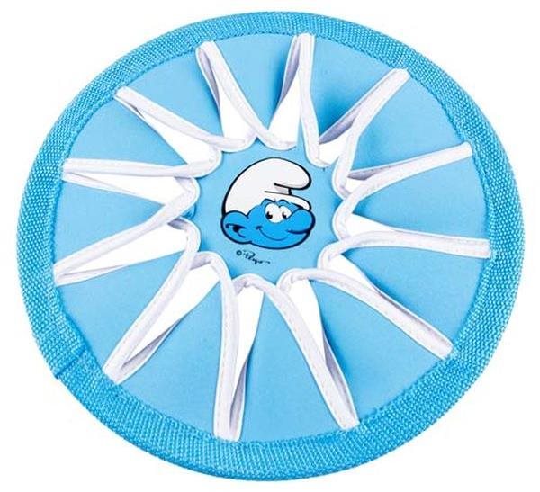 DUVO+ Šmolkovia Frisbee 24,5 × 24,5 × 1 cm Frisbee pre psa