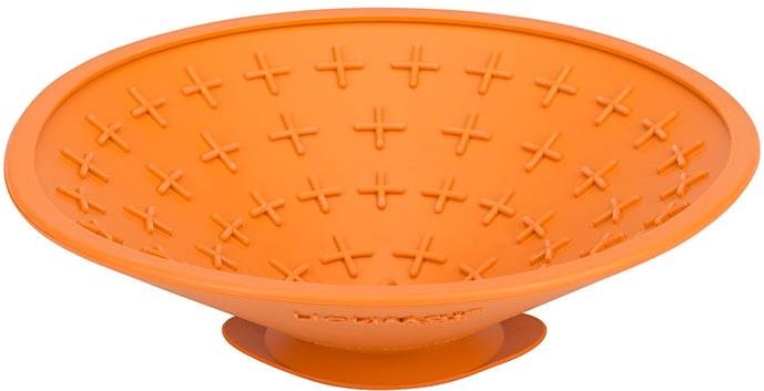 LickiMat Lízacia podložka do vane Splash Orange Lízacia podložka