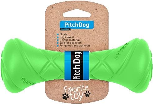 PitchDog činka pre psov zelená Hračka pre psov