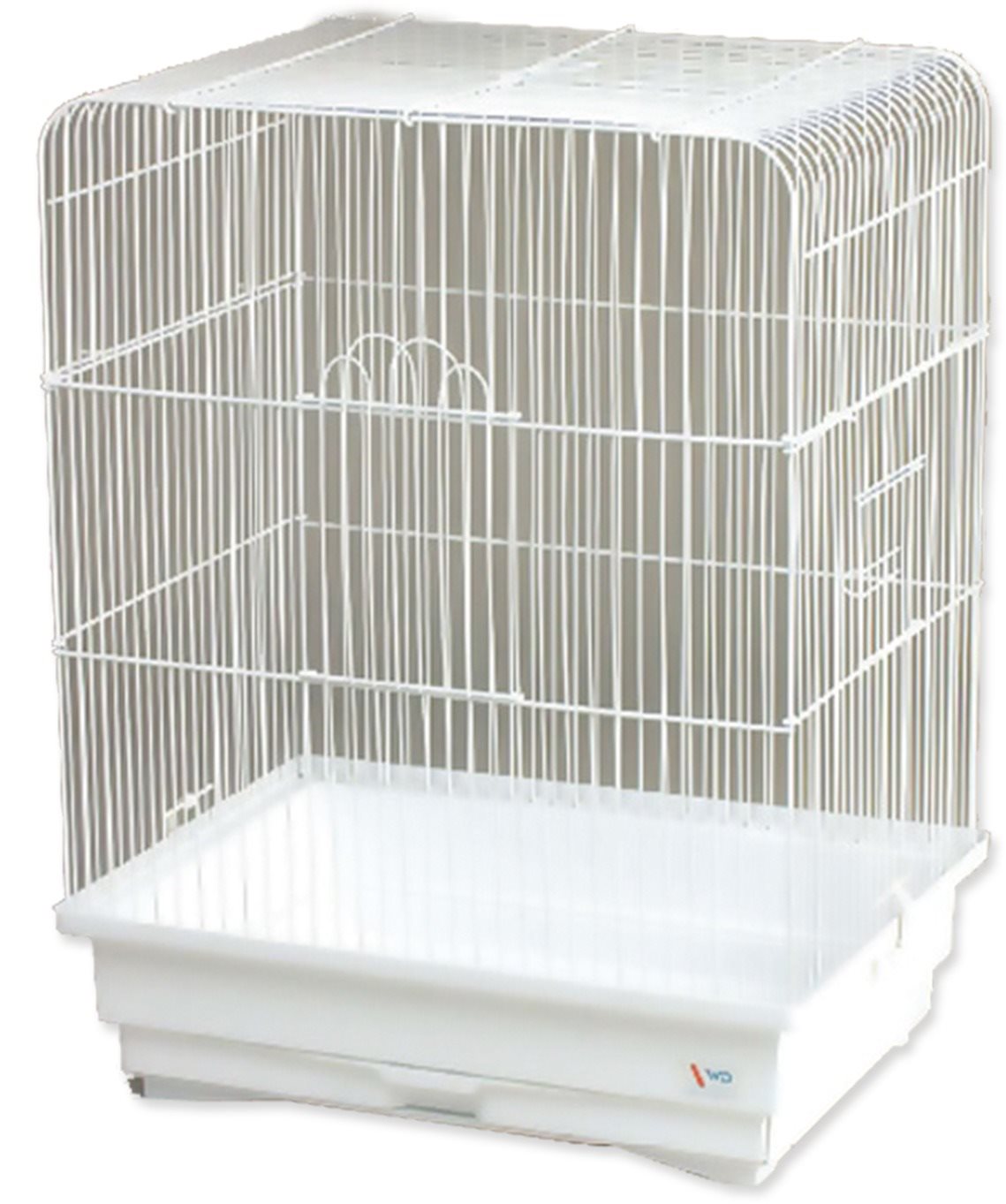 Bird Jewell Klietka K2 biela 45,5 × 33,5 × 59,5 cm Vtáčia klietka