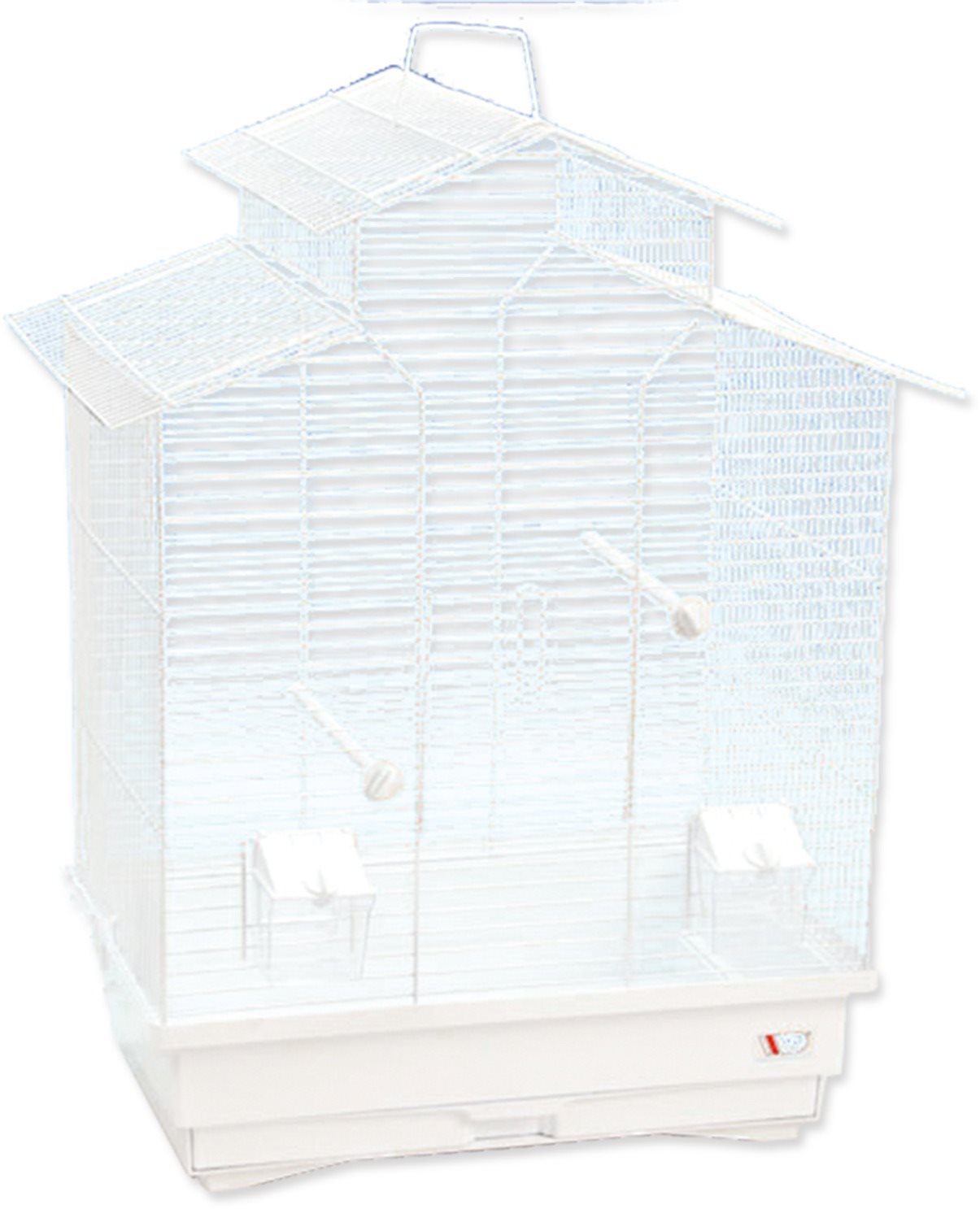 Bird Jewell Klietka Ela biela 50,5 × 38,5 × 63,5 cm Vtáčia klietka