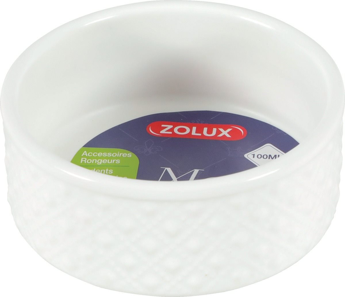 Zolux Miska Margot biela 100 ml Miska pre hlodavce