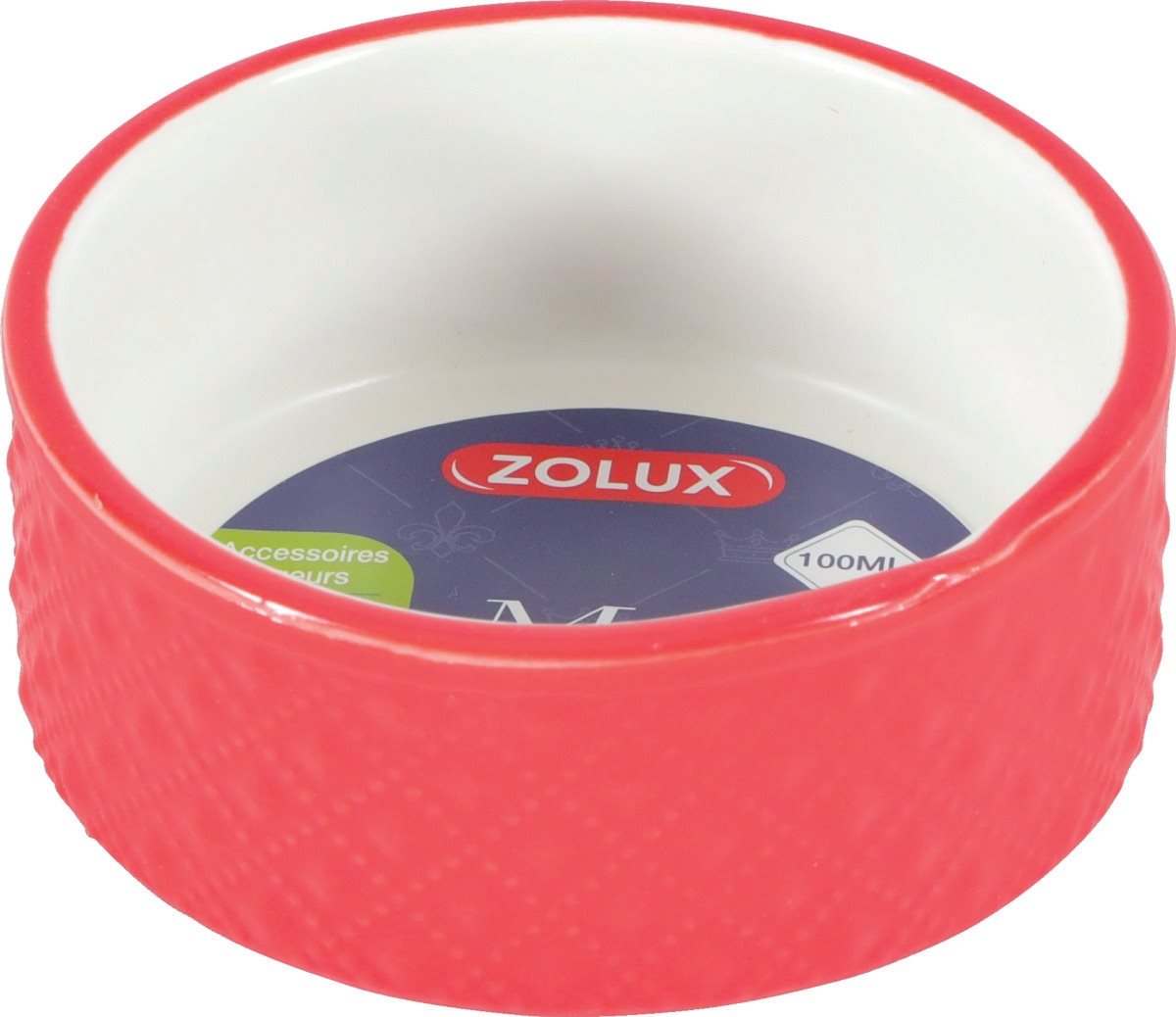 Zolux Miska Margot červená 100 ml Miska pre hlodavce