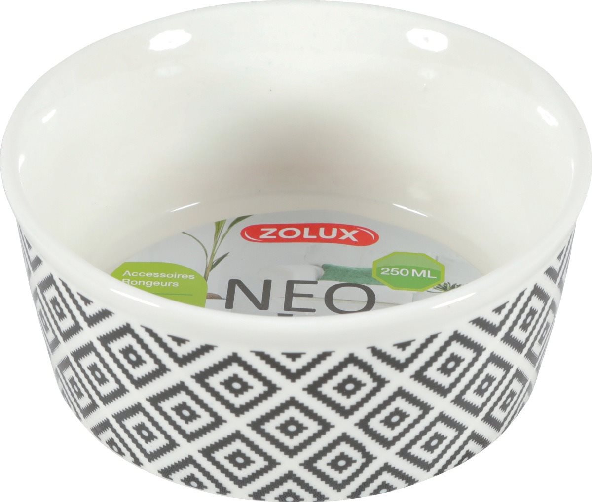 Zolux Miska NEO biela 250 ml Miska pre hlodavce