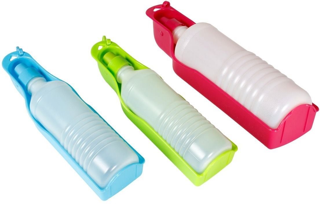 Karlie Fľaša na vodu Hawai prenosná 500 ml Cestovná fľaša pre psov...