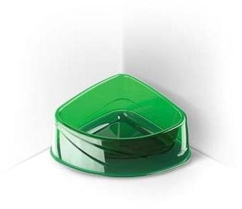Cobbys Pet Corner Lux rohová miska 20 × 15 × 8 cm 0,4 l Miska pre psa