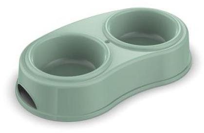 Cobbys Pet Dvojmiska plastová 35 × 19 × 7 cm 2× 600 ml mix farieb...