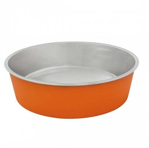 DUVO+ Miska nerezová oranžová 11,1 cm 240 ml Miska pre psa
