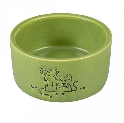 DUVO+ Miska na krmivo 100 ml 7,5 cm zelená Miska pre hlodavce