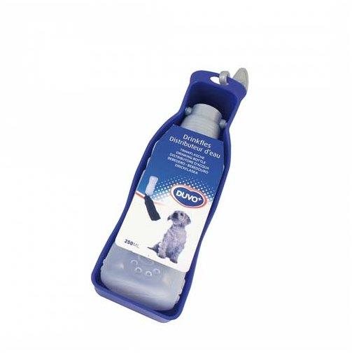 DUVO+ Cestovná fľaša 26 × 8 cm 500 ml Cestovná fľaša pre psov a mačky