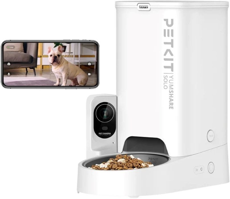 Petkit YumShare Solo Automatický dávkovač krmiva s kamerou Dávkovač...