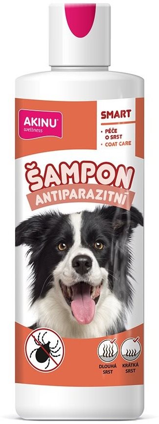 Akinu šampón pre psov antiparazitný 250 ml Antiparazitný šampón
