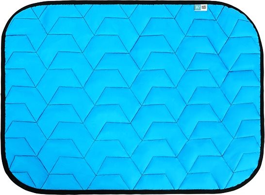 AiryVest obojstranná modrá/čierna L 100 × 70 cm Podložka pre psa
