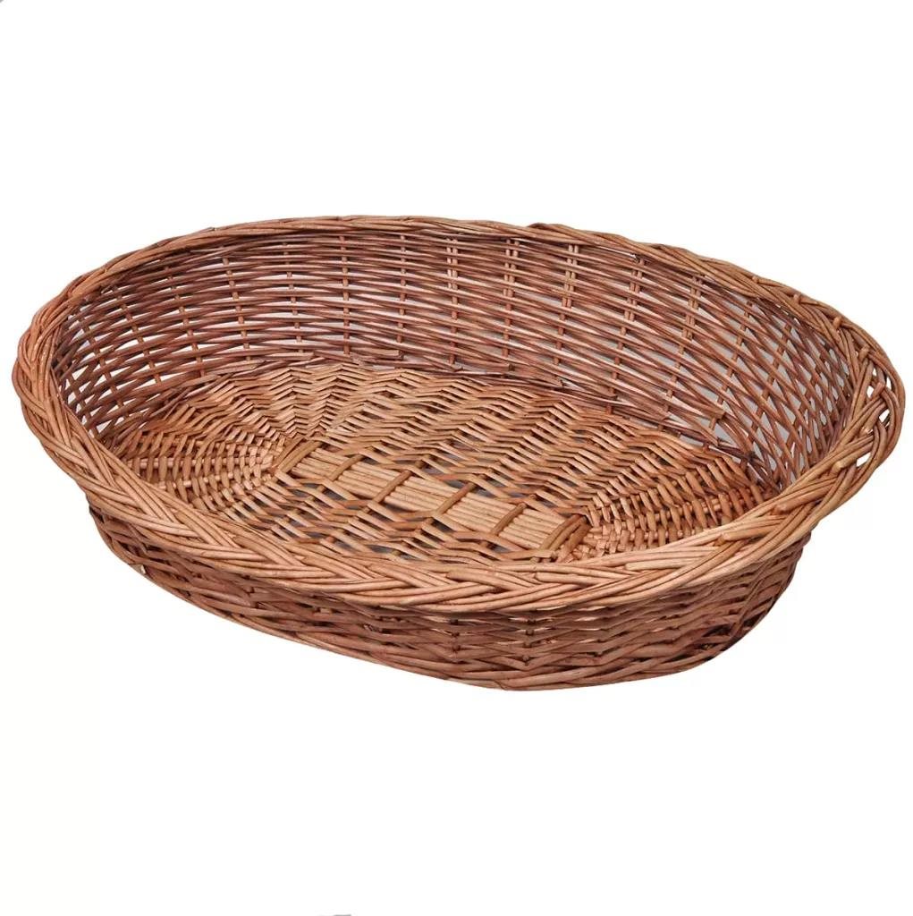 Shumee - Prúutený kôš pre psa, prírodný, 70 cm Pelech