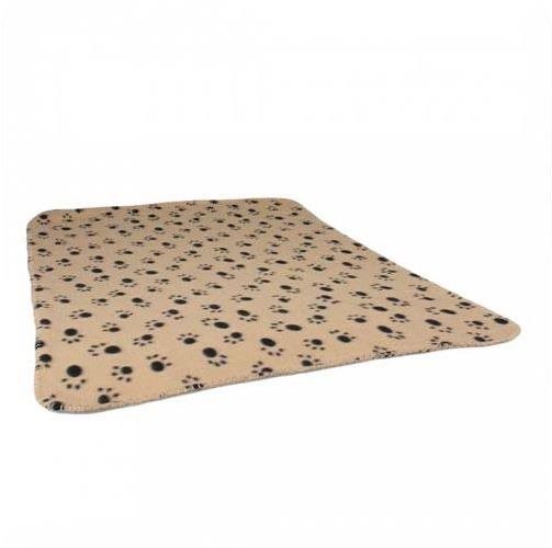 DUVO+ Deka s labkami mix farieb 100 × 70 cm Deka pre psov a mačky