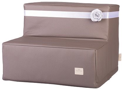 Easy Upp Chloe grey 40 × 40 × 30 cm Schodíky pre psov