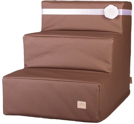 Easy Upp Chloe brown 60 × 45 × 40 cm Schodíky pre psov