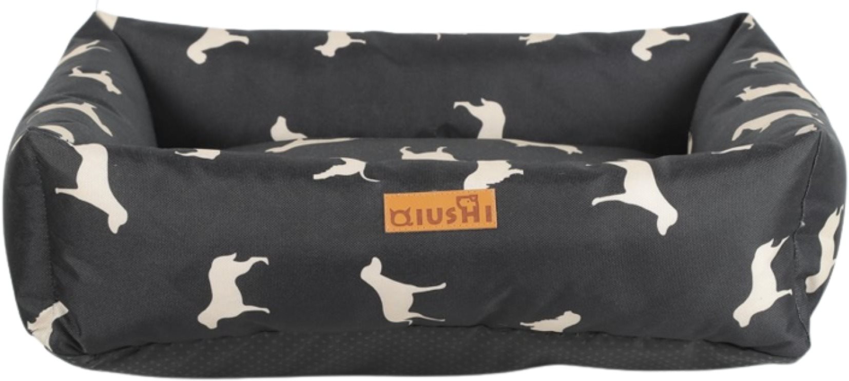 Qiushi pelech pre psov čierny S 50 × 40 × 16 cm Pelech