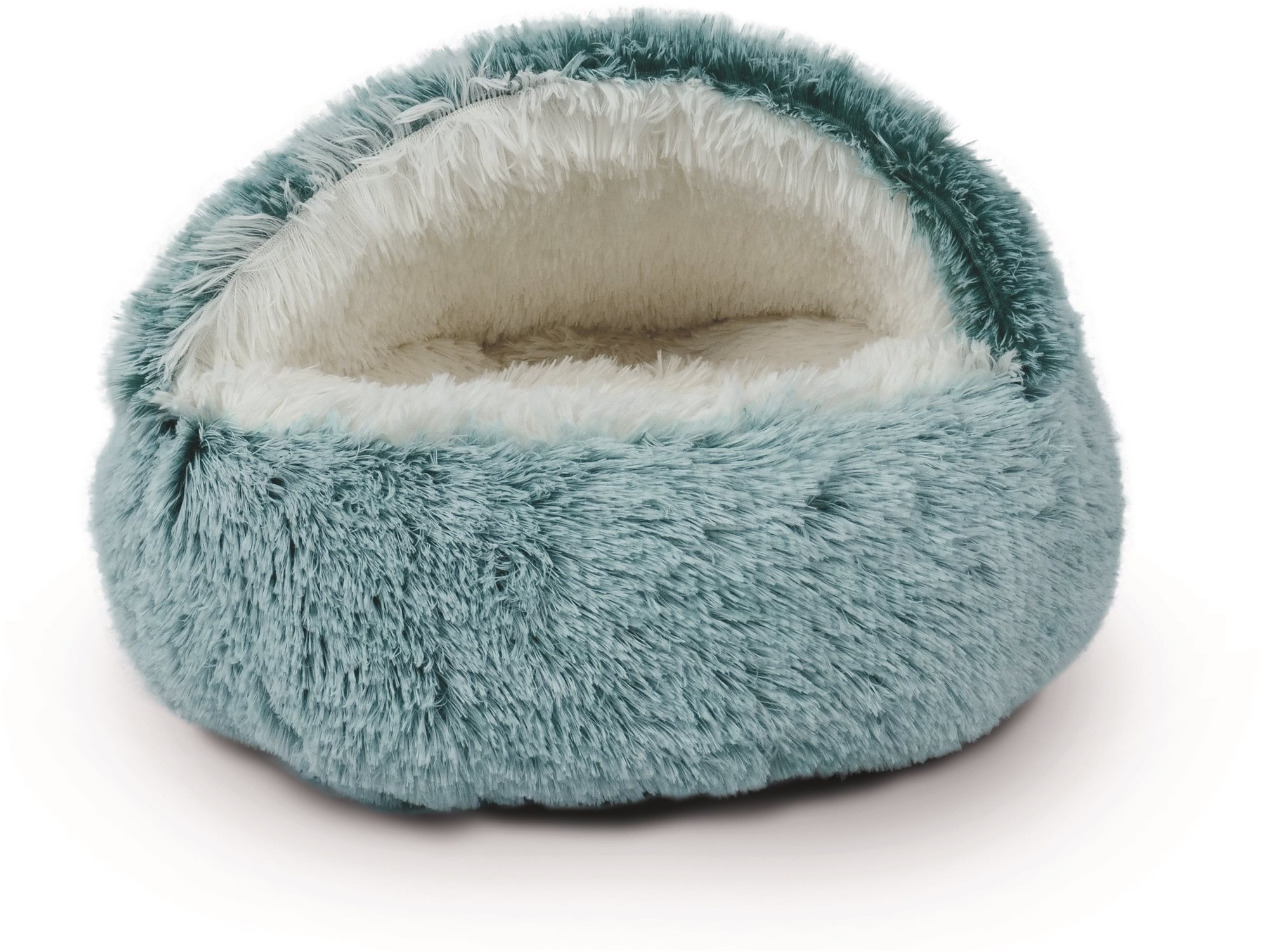 M-Pets Snugo Eco pelech plyšový hrejivý zelený Pelech