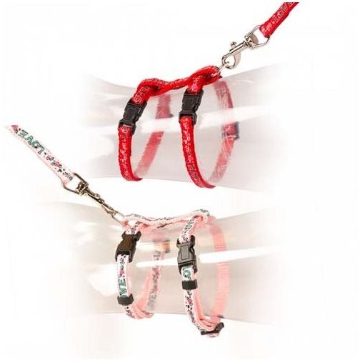 DUVO+ Love Postroj s vodidlom pre mačiatkay Mix farieb 15 – 25 cm ×...