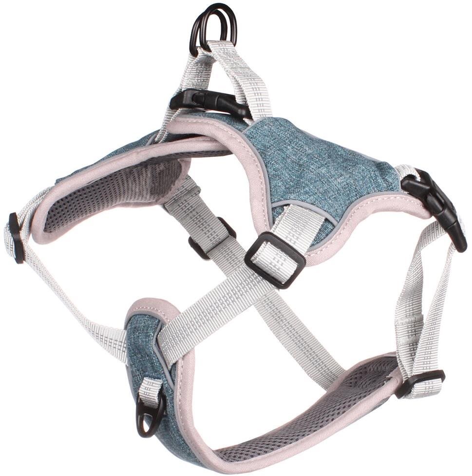 Merco Mesh, postroj modrý M 48 - 64 cm Postroj